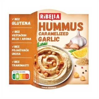 Hummus Caramelized Garlic Ribella 200g