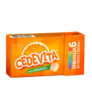 Bombone pomorandza Cedevita 18g