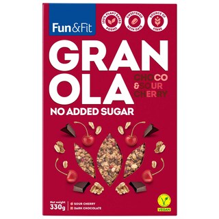 Granola coko visnja 330g