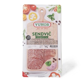 Sendvic kobasica Yuhor 100g