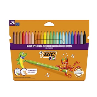 Flomasteri kids Bic 18+6 gratis