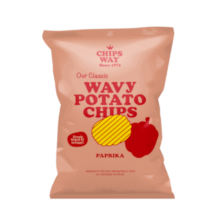 Cips rebrasti Paprika Chips way 150g