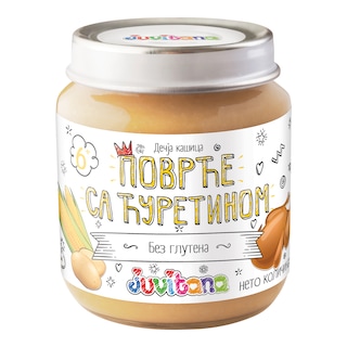 Kasica Juvitana povrce sa curetinom128g