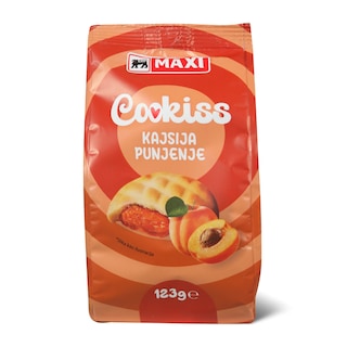 Cookiss kajsija fil Maxi 123g
