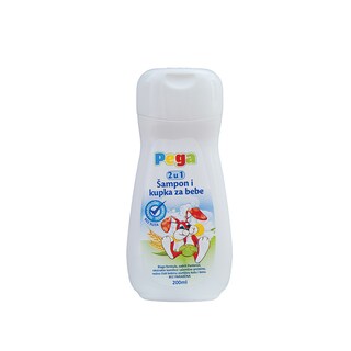 Pega 2u1 sampon I kupka za bebe 200ml