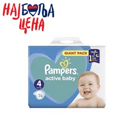 Pelene za decu Pampers 4 GP 76