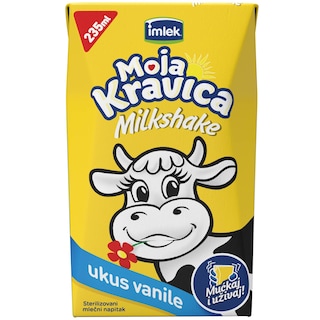Milk sejk vanila Moja kravica 0.3l PET