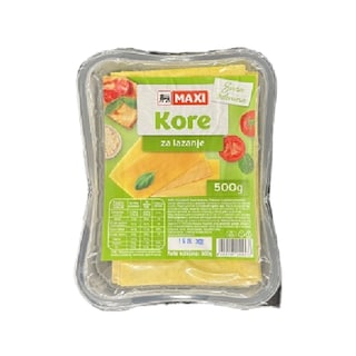 Kore za lazanje Premia 500g