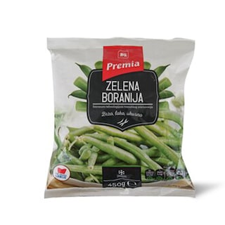 Smrznuta boranija zelena Gustona 450g