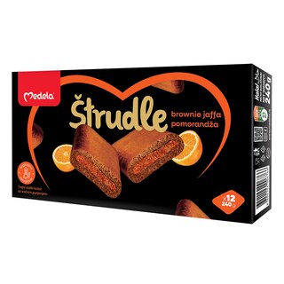 Strudla Brownie  pomorandza Medela 240g