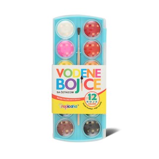 Boje vodene sa cetkicom Tropicana 12/1