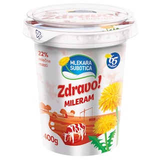 Mileram 22%mm Zdravo 400g