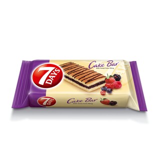 Cake bar forest fruit jam 7Days 30g