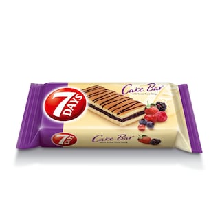 Cake bar forest fruit jam 7Days 30g