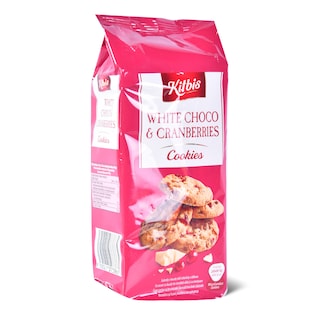 Cookies bela cokolada&brusn.Kitbis 200g