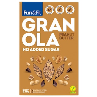 Granola kikiriki puter 330g