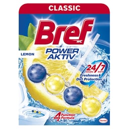 Wc osvezivac Bref Power Active limon 50g