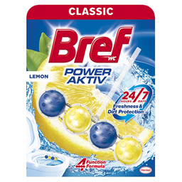 Wc osvezivac Bref Power Active limon 50g