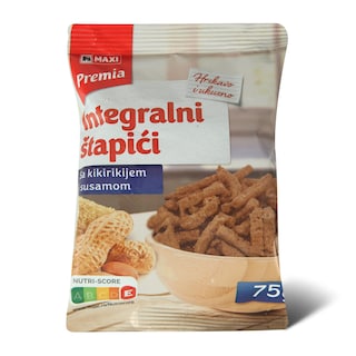 Grisine integralne susam Premia 75g
