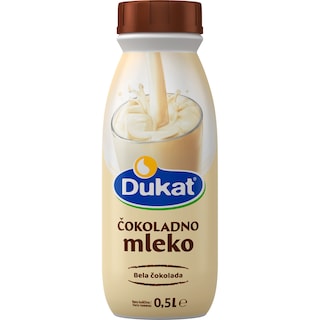 Dukat cokoladno mleko bela cokolada 0,5l