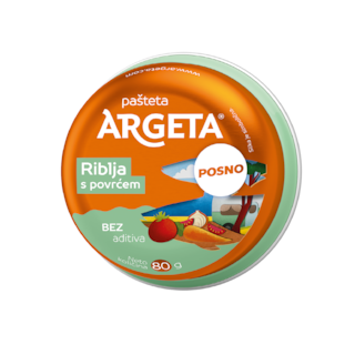 Pasteta riblja sa povrcem Argeta 80g
