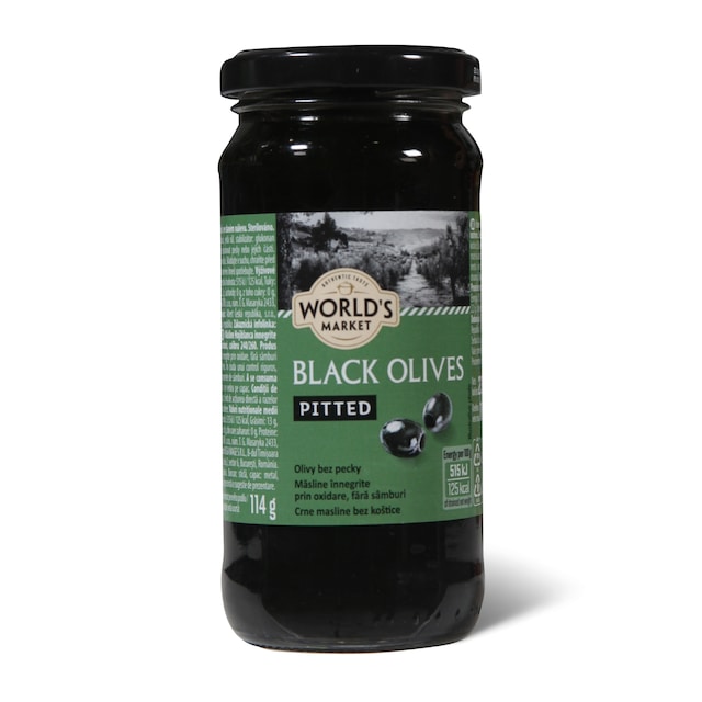 World's Market Masline crne bez kostice 235g