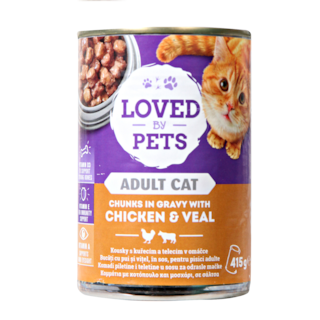 Hrana za macke pilet/telet sos LBP 415g