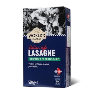 Kore za lazanju World's market 500g