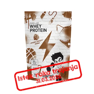 Battery Rebel Whey cokolada lesnik 1800g