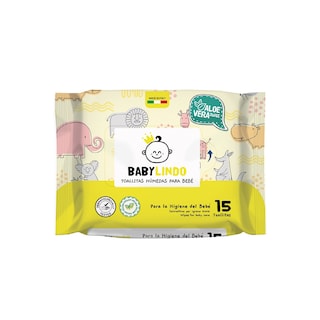 Maramice vlazne Stenago Baby Lindo 15 pc, Sterling