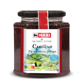 Slatko sumska jagoda ONZ 375g