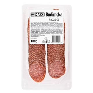 Budimska kobasica u zast.atm.Maxi 100g
