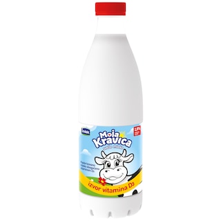 Mleko sv.2.8%,D3 vit.M.kravica 0.968lPET