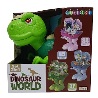Igracka dinosaurus zeleni 37del.1471