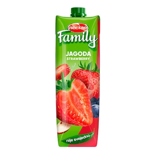 Nektar jagoda Family Nectar 1l