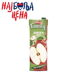 Sok jabuka vel.pak.Family Nectar 1,5l TP