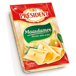 Sir Maasdamer President slice 100g