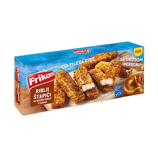 Smrz.Riblji stapici sa perecama 364g MSC