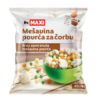 Smrznuta mesavina za corbu Maxi 450g