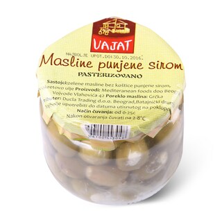 Maslina zelena sa fetom Elite 370g
