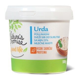 Sir urda Nature's Promise 500g