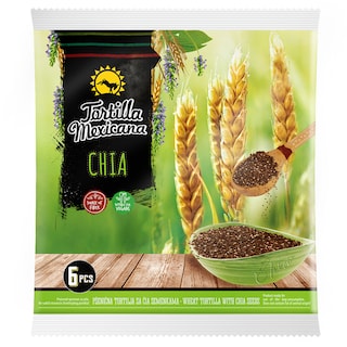 Tortilla Mexicana Chia 390g
