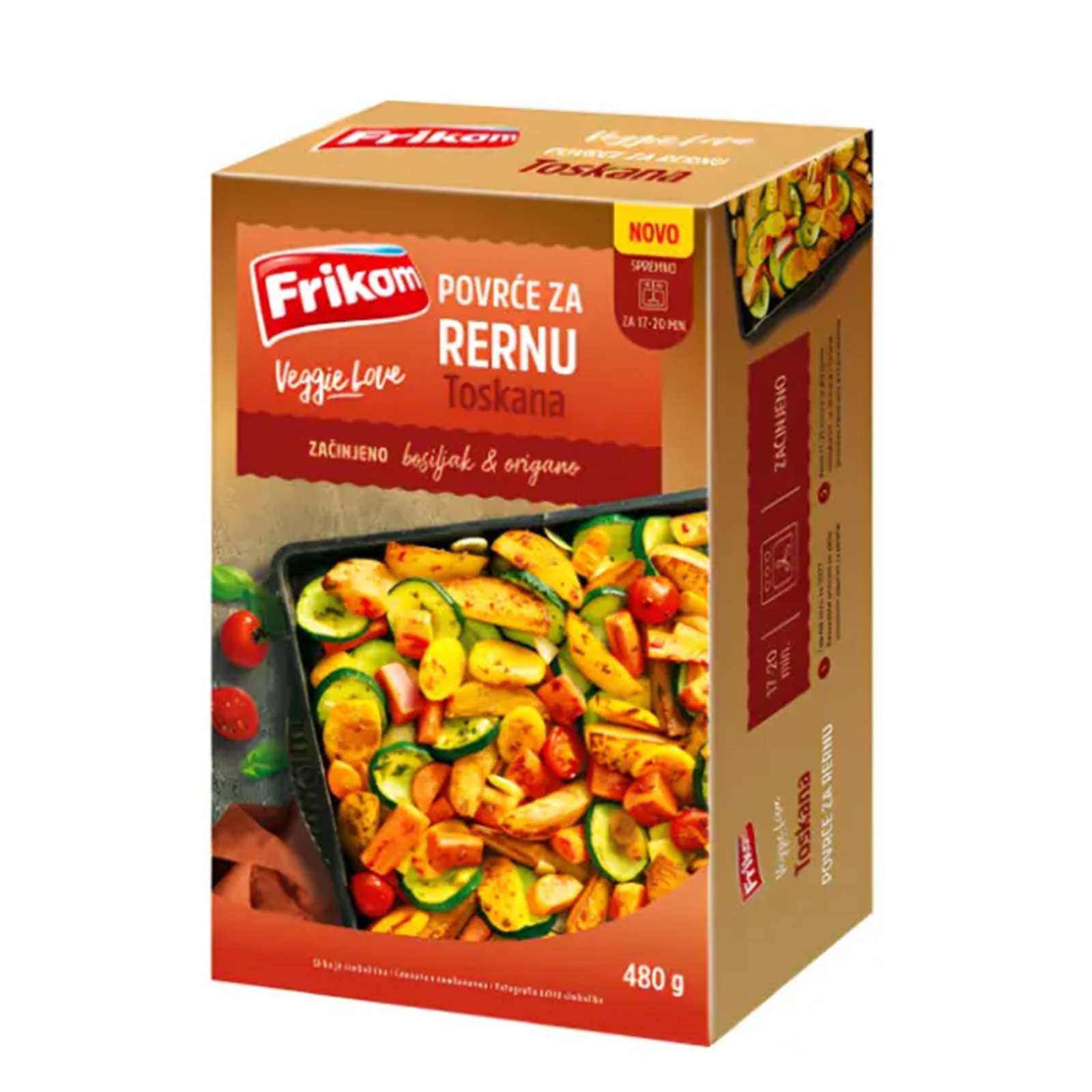 Smrznuto povrce mix Toskana Frikom 480g