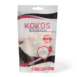 Top Food Kokos kockice 100g