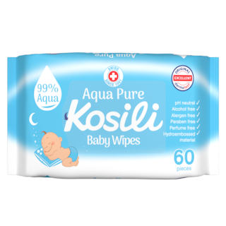 Vlazne maramice Kosili Aqua pure 60/1