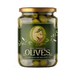 Masline zel.pasteriz.bez kost. ITG 720g