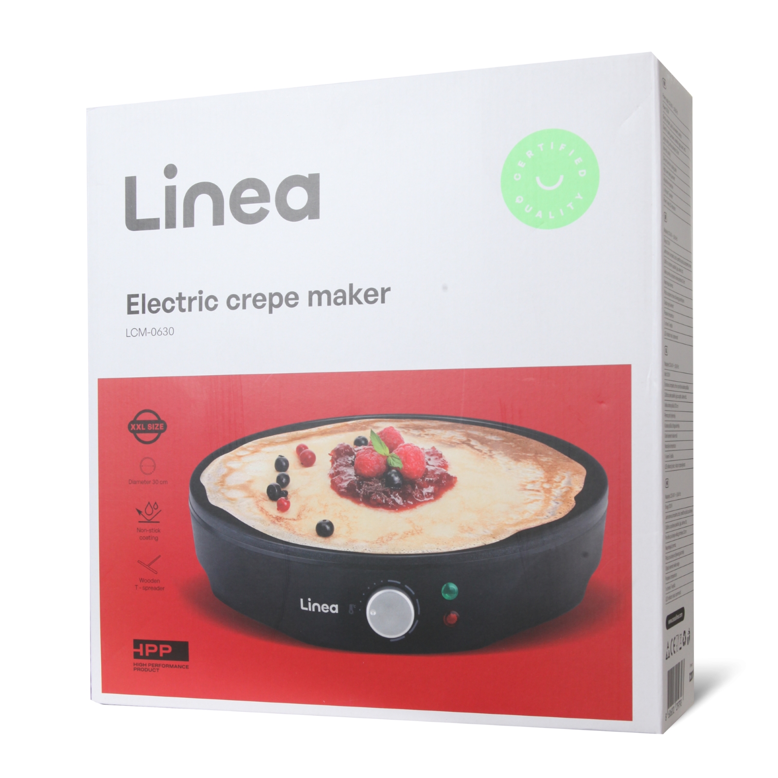 Aparat za palacinke Linea LCM-0630