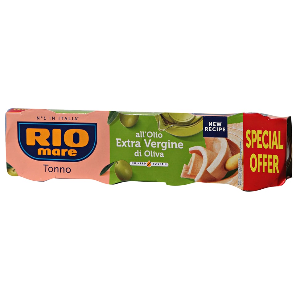 Rio Mare Tunj u ekstra devicanskom maslinovom ulju 4x65g - new recipe