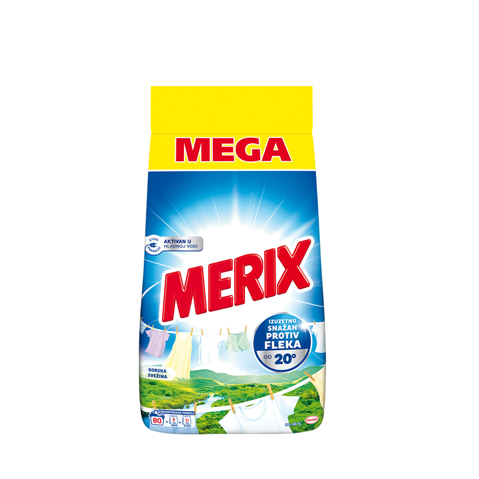 Merix Gorska svezina prasak 6kg 80WL