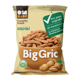 Integralni stapici kikiriki Big Gric 70g